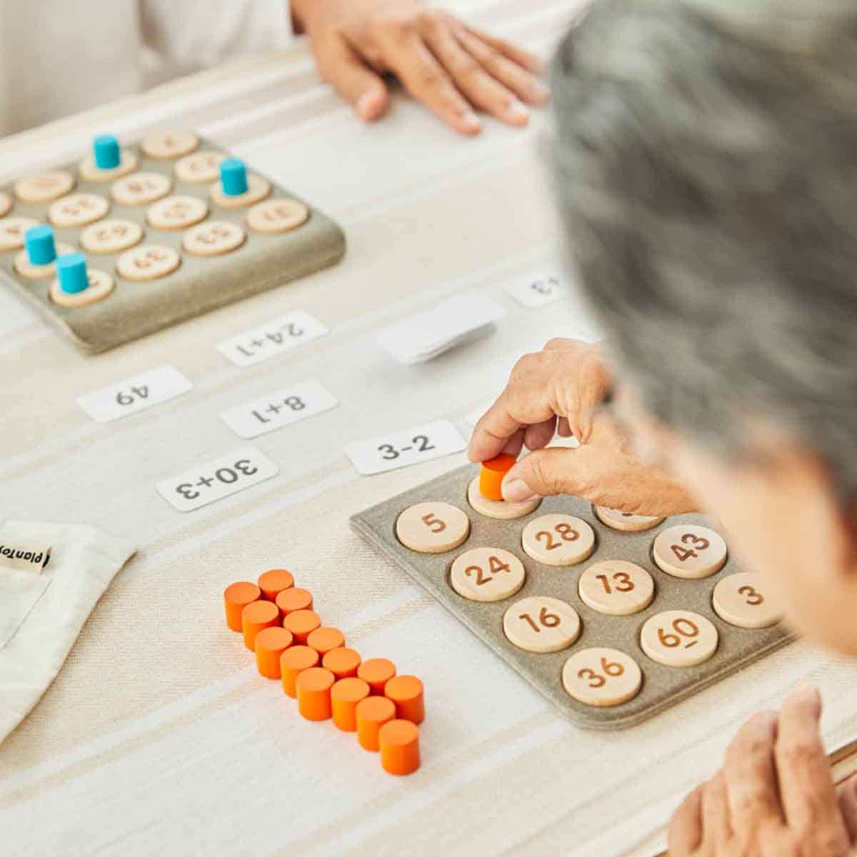 PlanToys Math Bingo Game Unisex, 3-4 Years