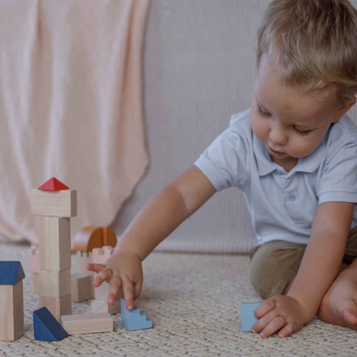 بلان تويز مجموعة مكعبات إبداعية بستان للجنسين 3 - 4 سنوات