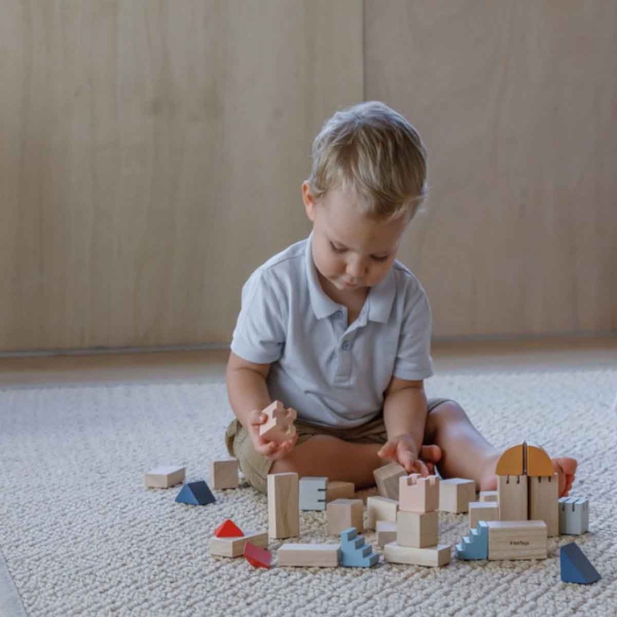 بلان تويز مجموعة مكعبات إبداعية بستان للجنسين 3 - 4 سنوات