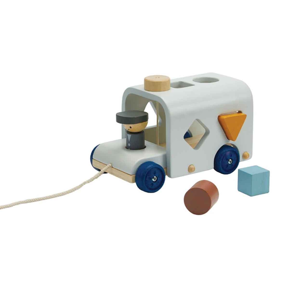 PlanToys Orchard Sorting Bus Game Unisex, 3-4 Years