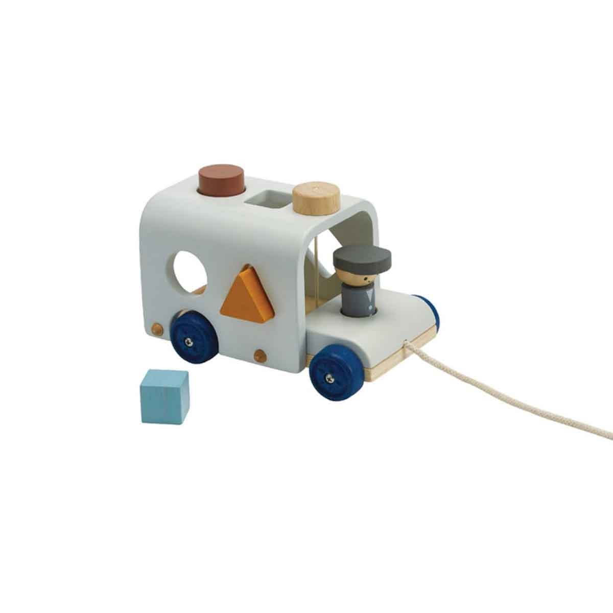 PlanToys Orchard Sorting Bus Game Unisex, 3-4 Years