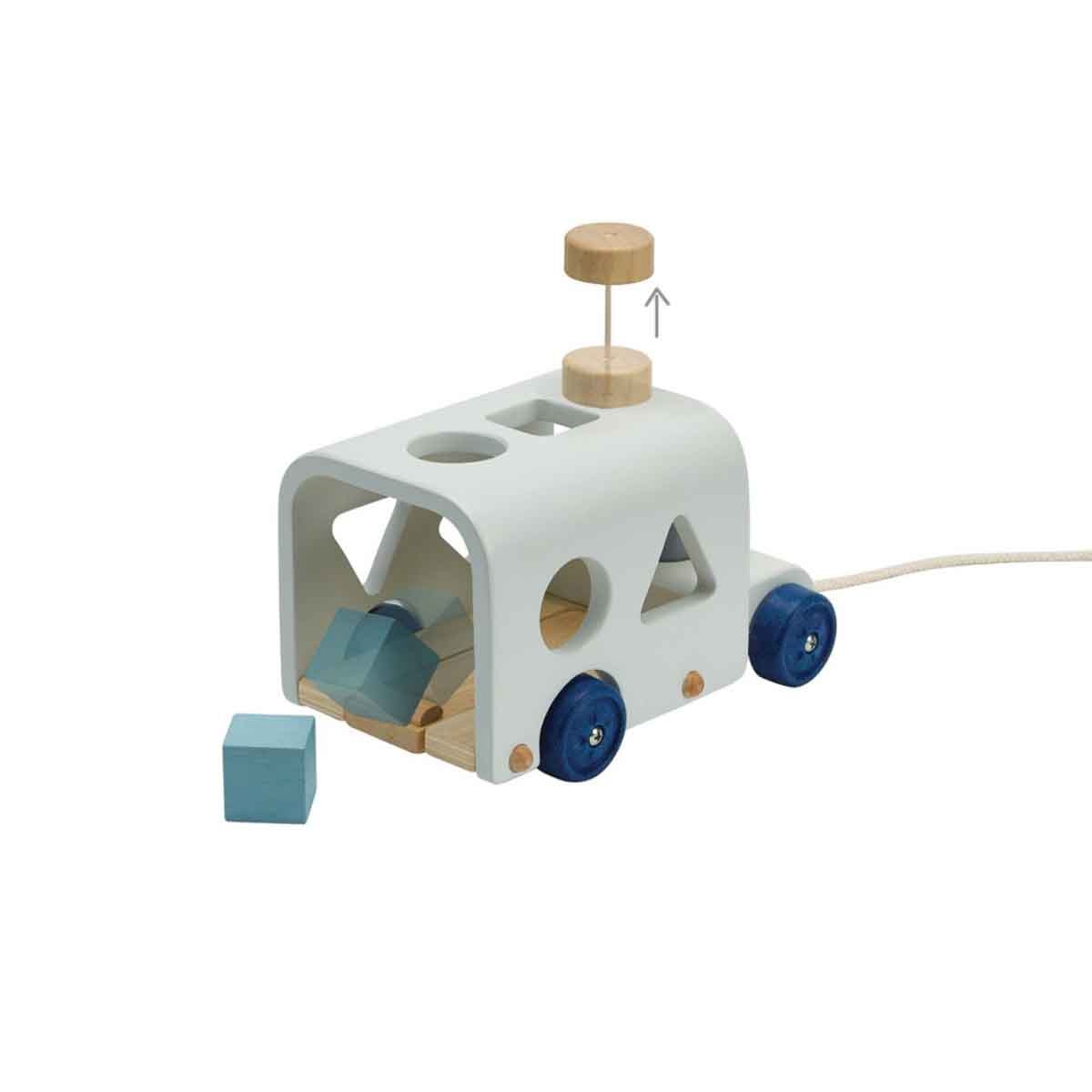 PlanToys Orchard Sorting Bus Game Unisex, 3-4 Years