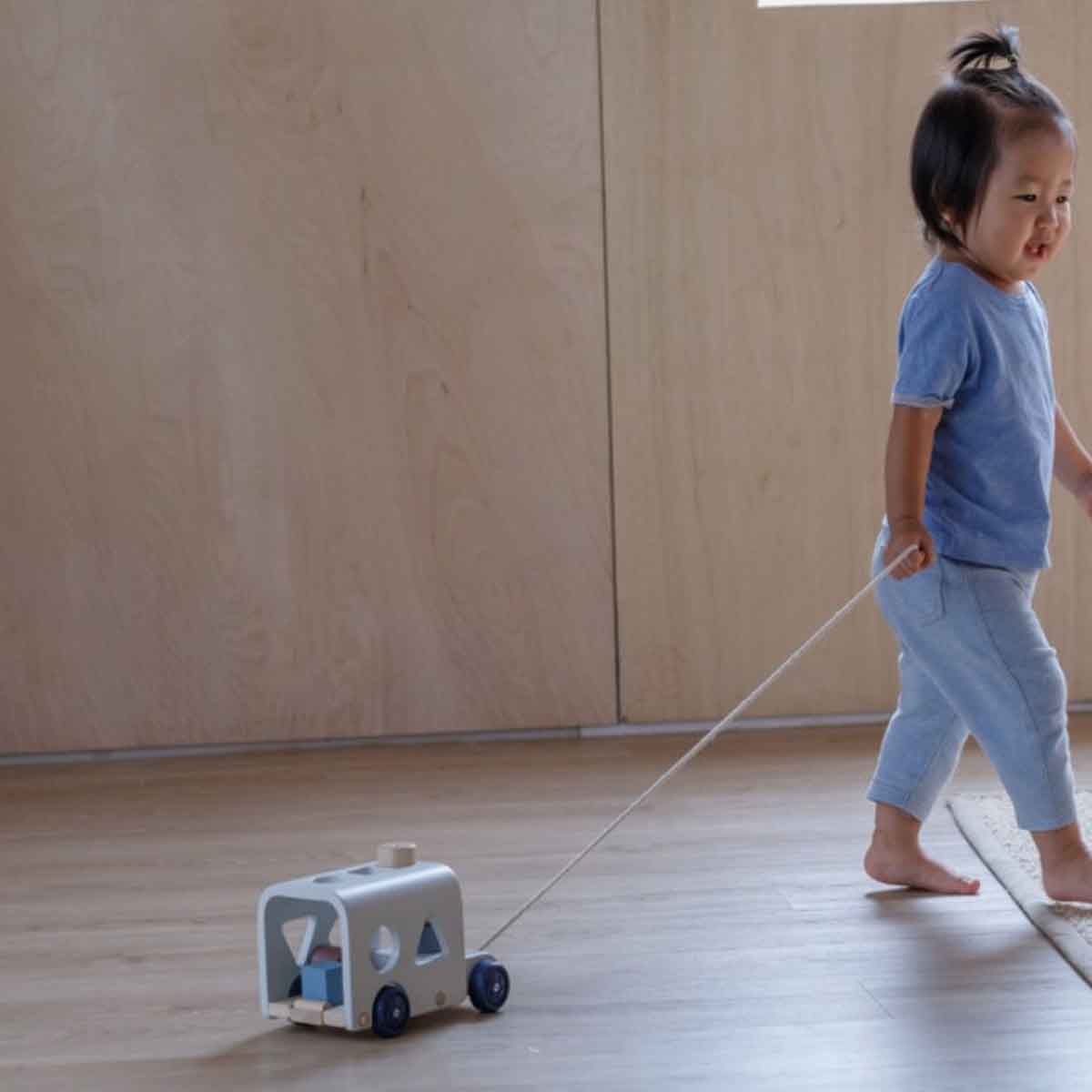 PlanToys Orchard Sorting Bus Game Unisex, 3-4 Years