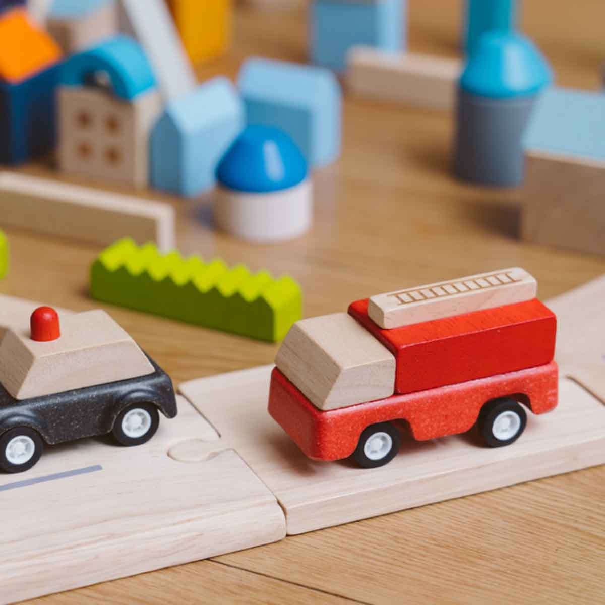 بلان تويز مجموعة مركبات سلسلة بلانوورلد للجنسين 3 - 4 سنوات عدد 5