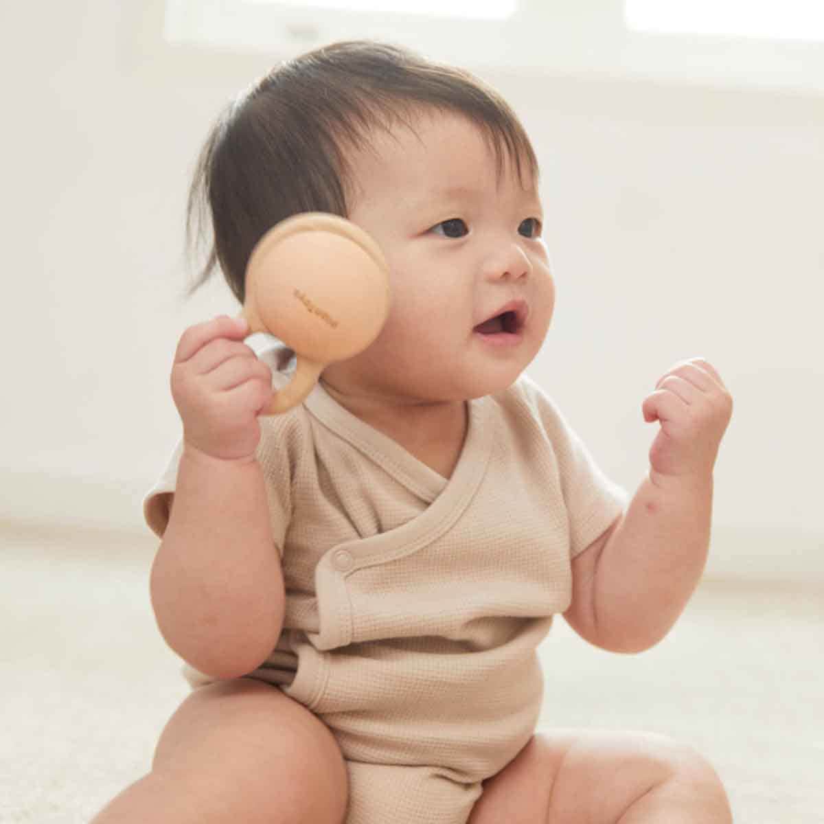PlanToys Shake N Clap Rattle Toddler, 0-2 Years