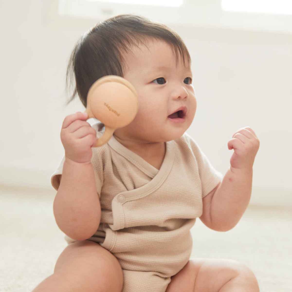 PlanToys Shake N Clap Rattle Toddler, 0-2 Years