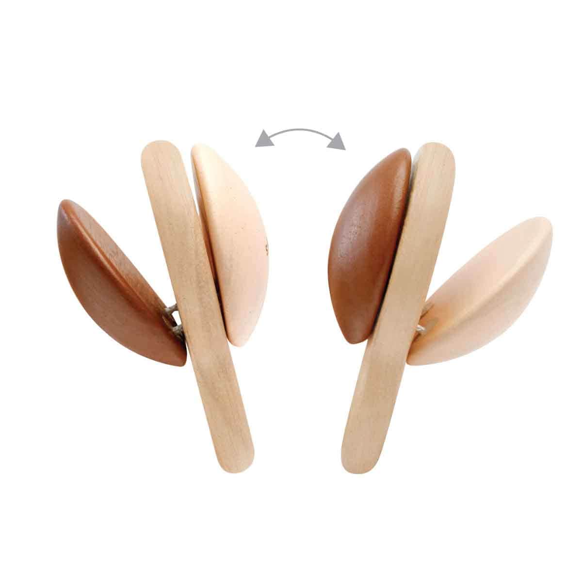 PlanToys Shake N Clap Rattle Toddler, 0-2 Years
