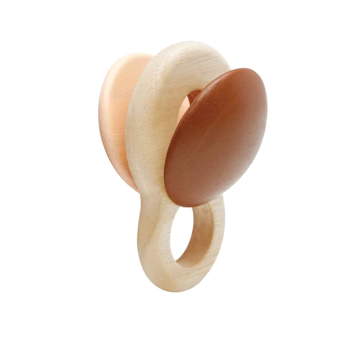 PlanToys Shake N Clap Rattle Toddler, 0-2 Years