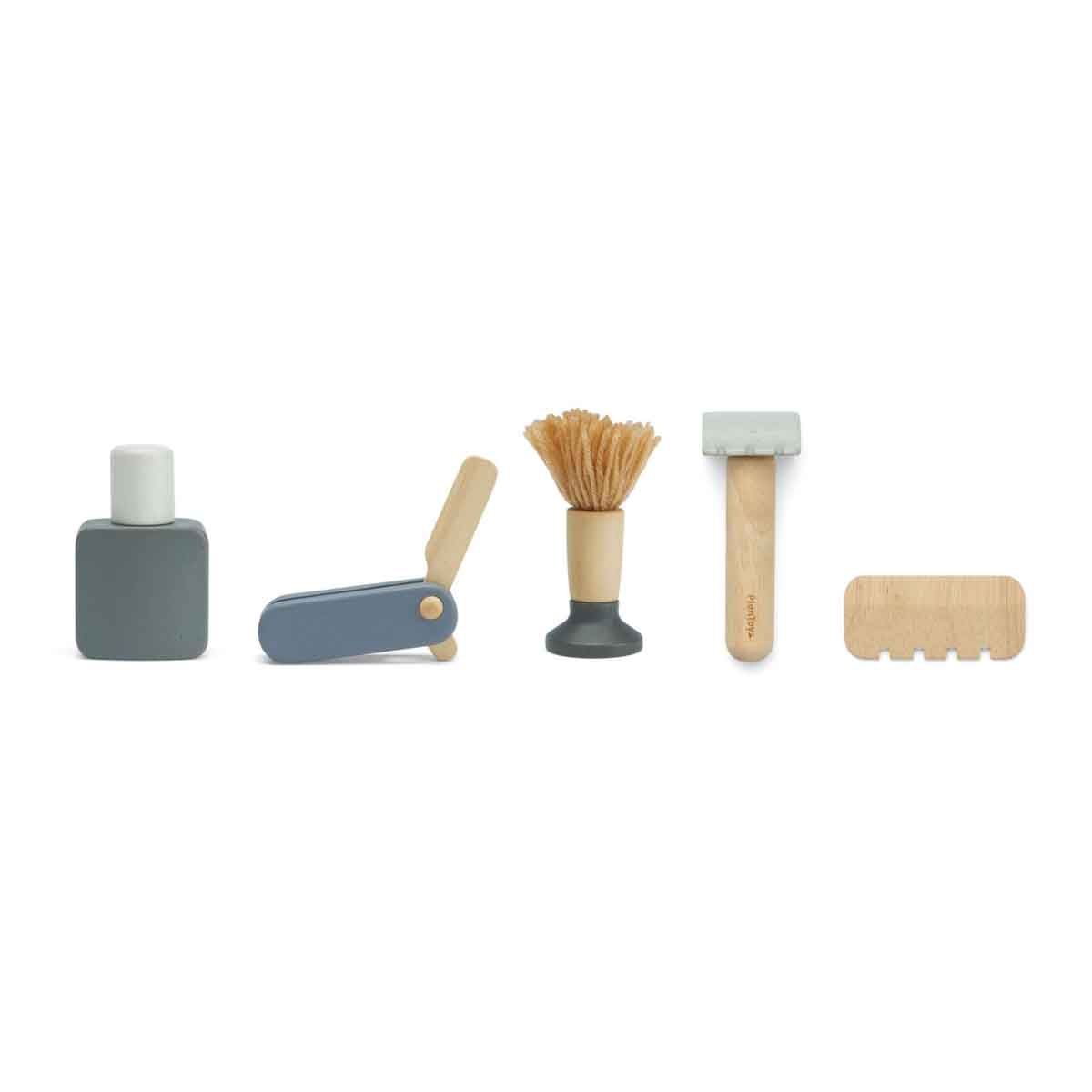 بلان تويز مجموعة حلاقة خشبية، للجنسين، من عمر 3 إلى 4 سنوات