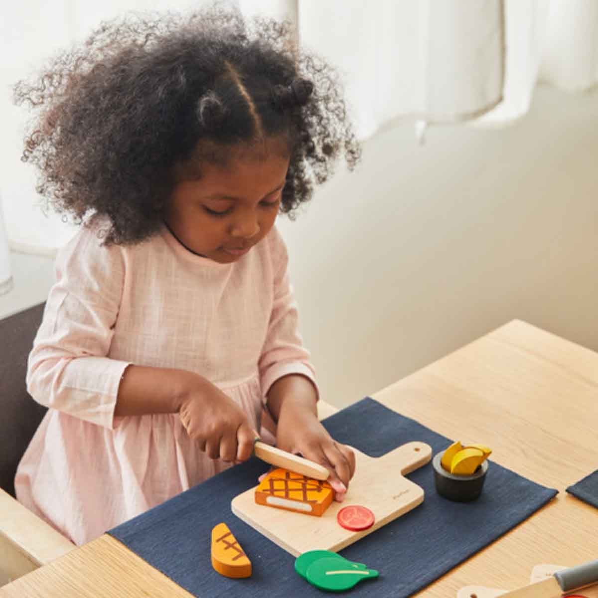 بلان تويز مجموعة ستيك لألعاب المطبخ، للجنسين، من عمر 3 إلى 4 سنوات