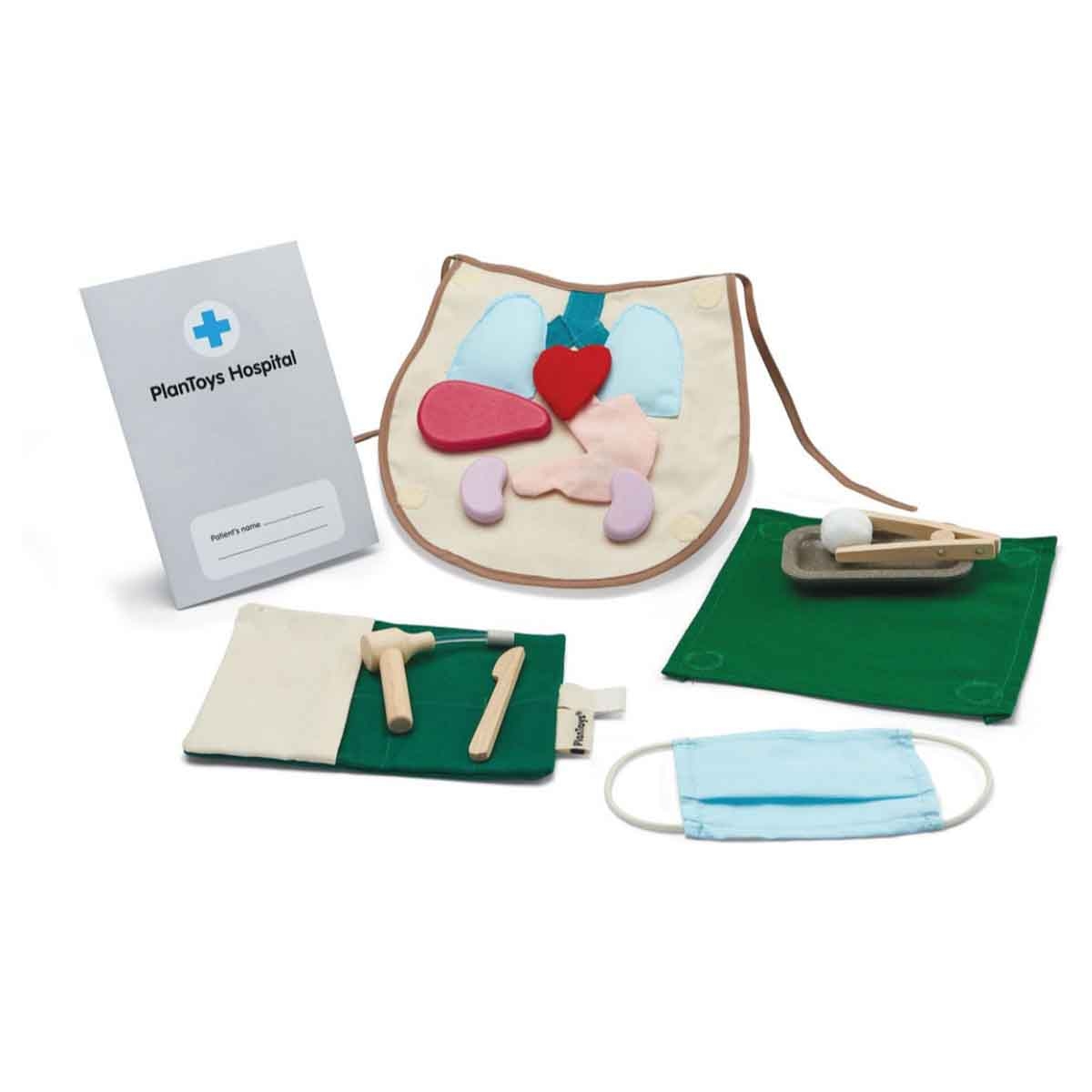 PlanToys Surgeon Play Set Unisex, 3-4 Years