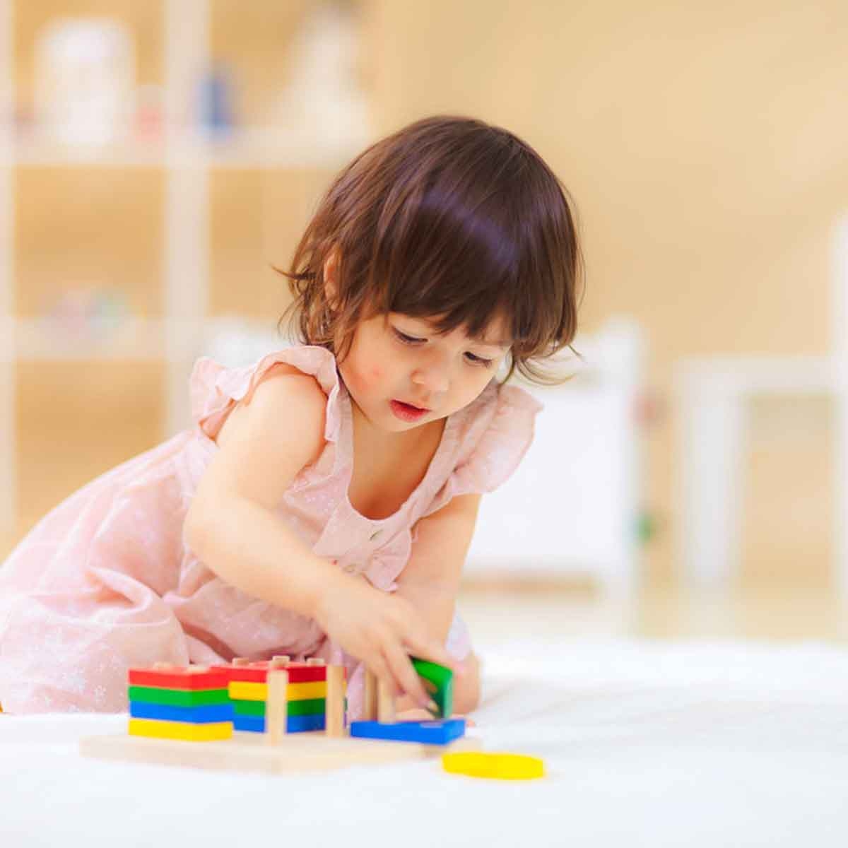 PlanToys Wooden Geometric Sorting Board Unisex, 3-4 Years