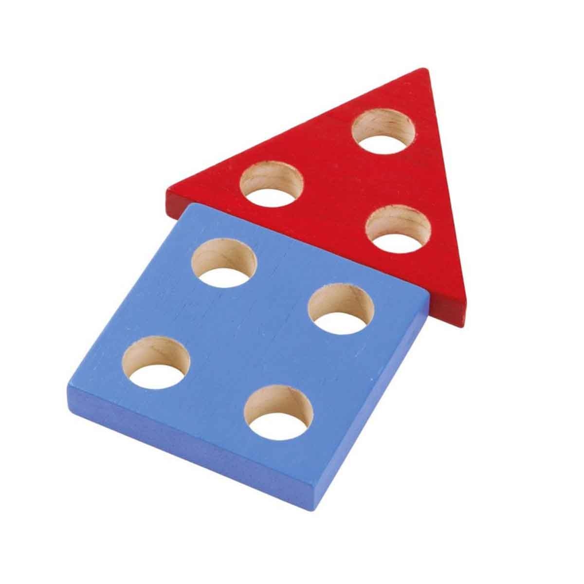 PlanToys Wooden Geometric Sorting Board Unisex, 3-4 Years