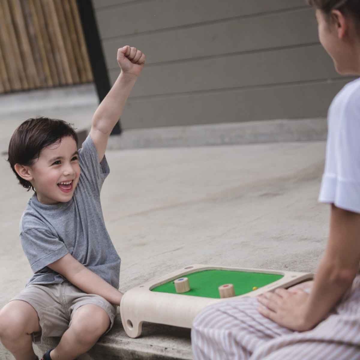 بلان تويز لعبة لوح مغناطيسي خشبية، للجنسين، من عمر 3 إلى 4 سنوات