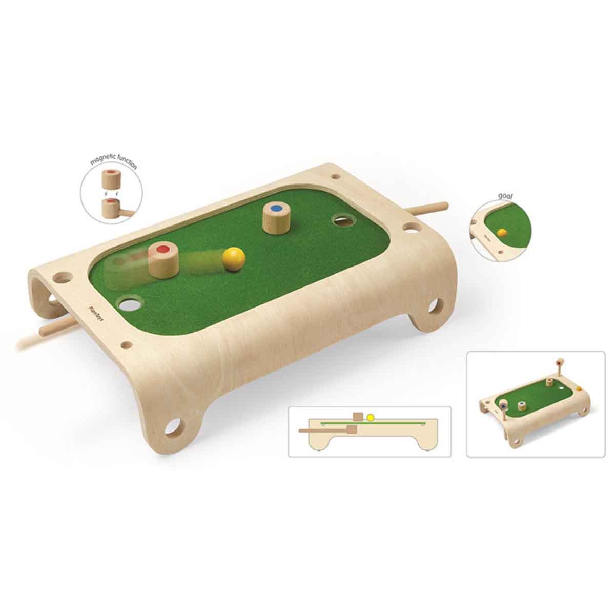 بلان تويز لعبة لوح مغناطيسي خشبية، للجنسين، من عمر 3 إلى 4 سنوات