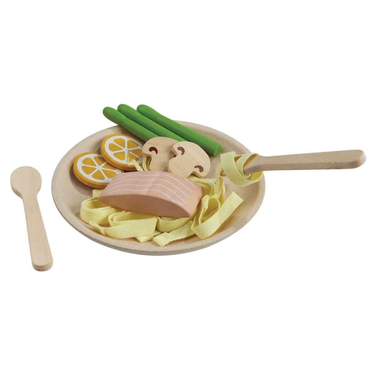 PlanToys Wooden Pasta Set Unisex, 3-4 Years