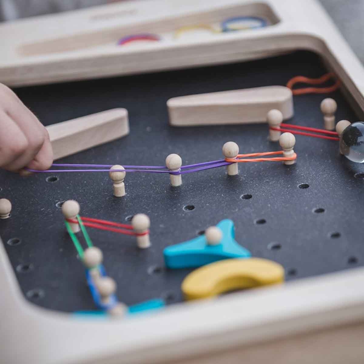 بلان تويز لعبة بينبول خشبية، للجنسين، من عمر 3 إلى 4 سنوات