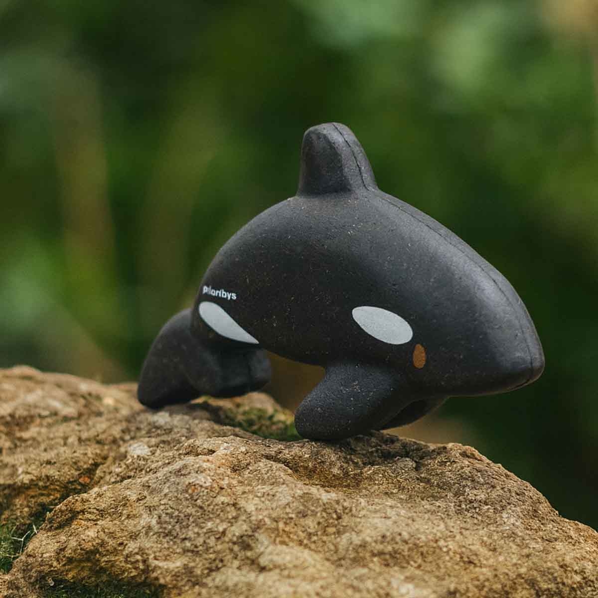 بلان تويز لعبة أوركا خشبية للأطفال الصغار 0 - 2 سنوات