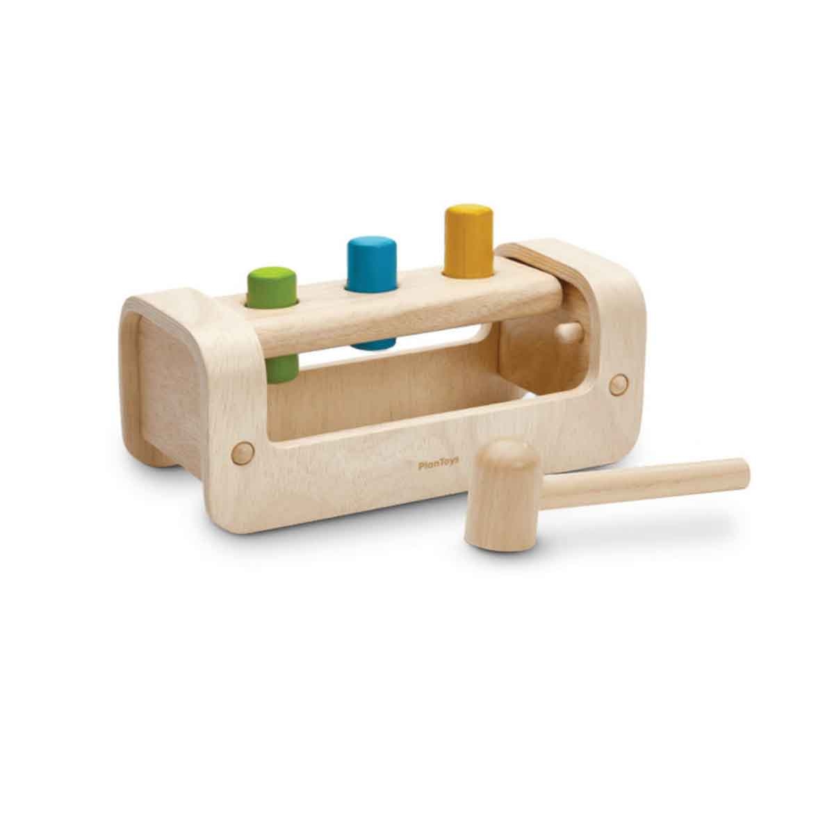 بلان تويز مقعد طرق خشبي للأطفال الصغار 0 - 2 سنوات