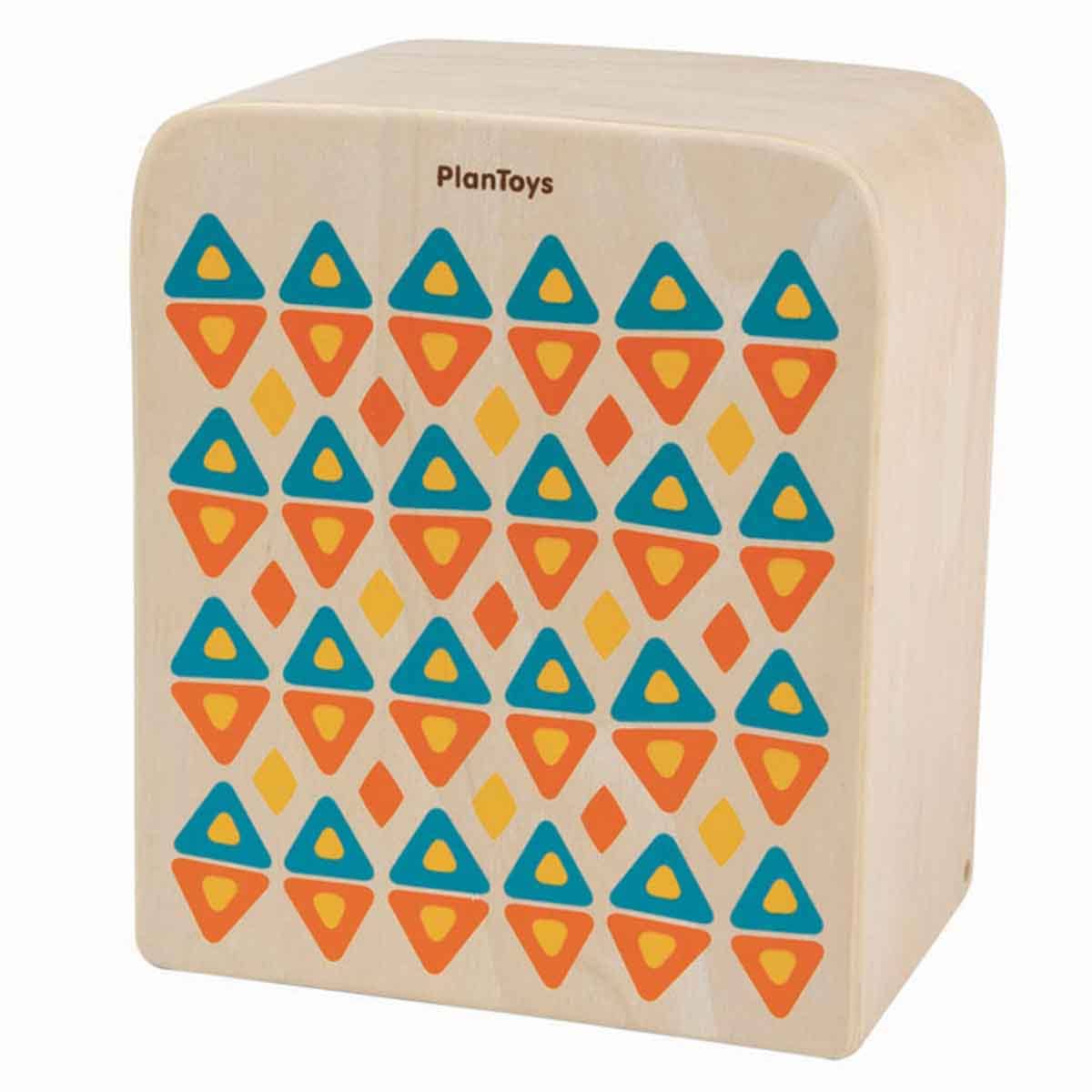 PlanToys Wooden Rhythm Box Musical Toy Unisex, 3-4 Years