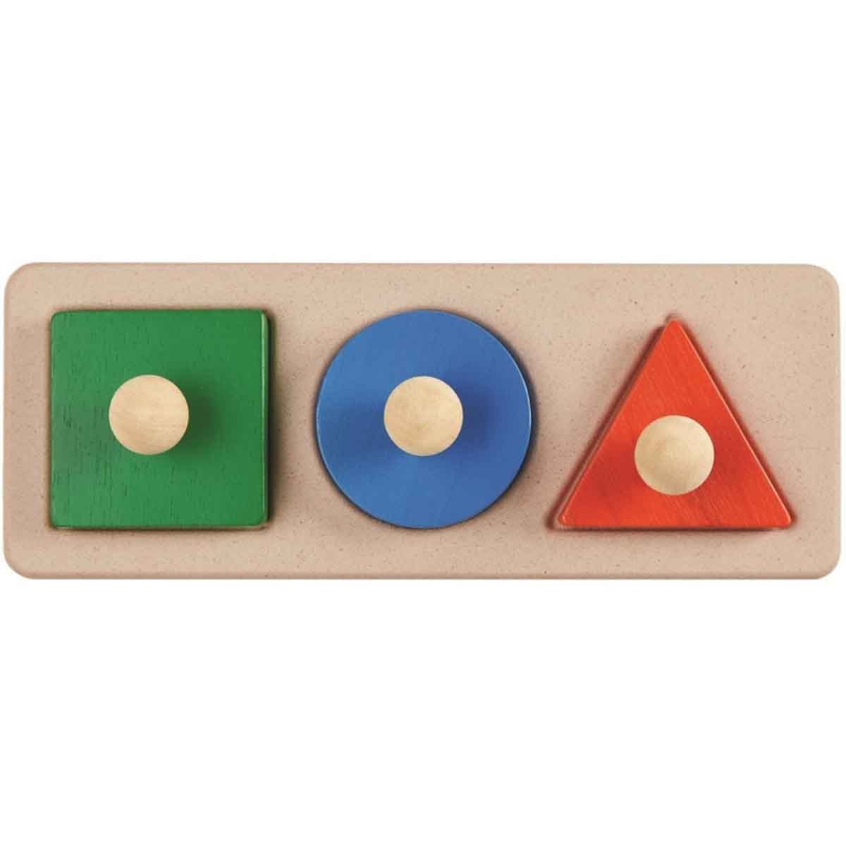 بلان تويز لغز مطابقة الأشكال خشبي للأطفال الصغار 0 - 2 سنوات