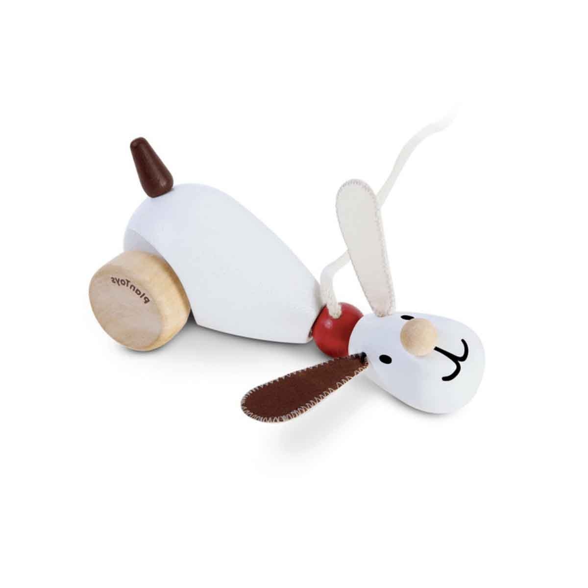 PlanToys Wooden Sit-n-Walk Puppy Toy Toddler, 0-2 Years