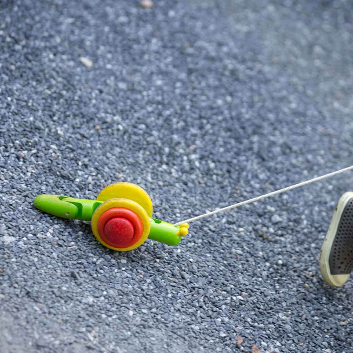 PlanToys Wooden Snail Pull-Along Toy Toddler, 0-2 Years