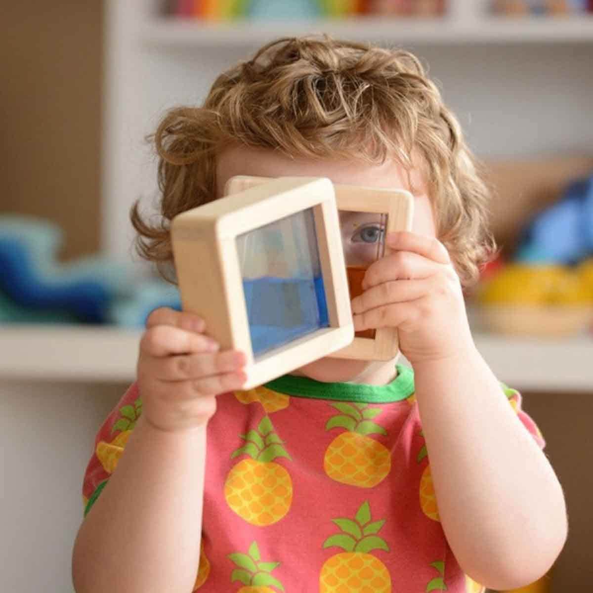 PlanToys Wooden Water Blocks Set Unisex, 3-4 Years