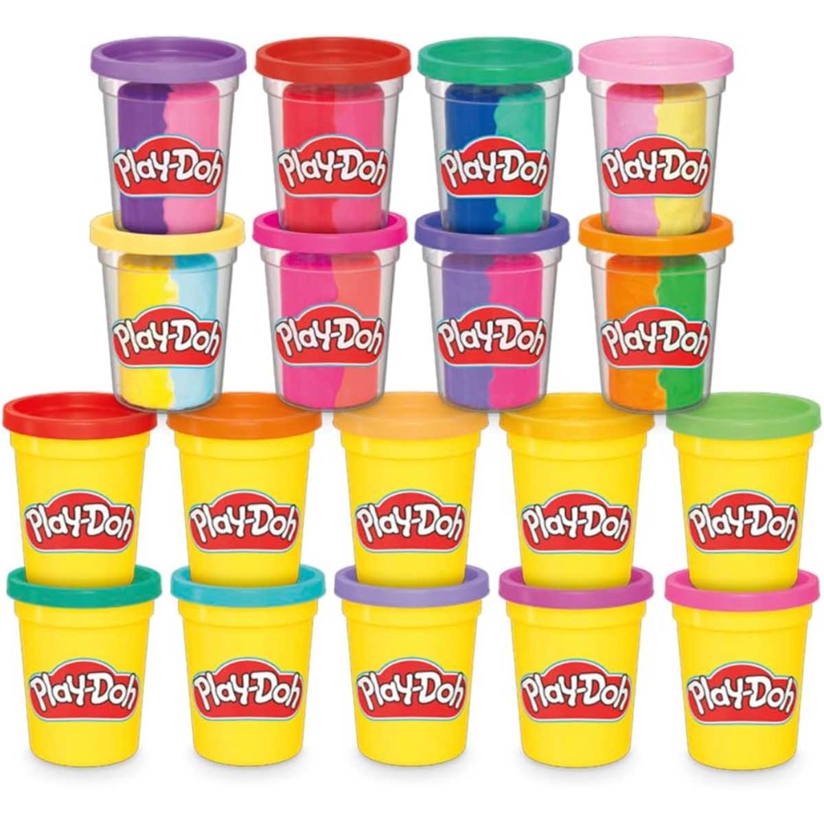 Play-Doh 22-Piece Ultimate Color Variety Dough Set Unisex, 2-3 Years