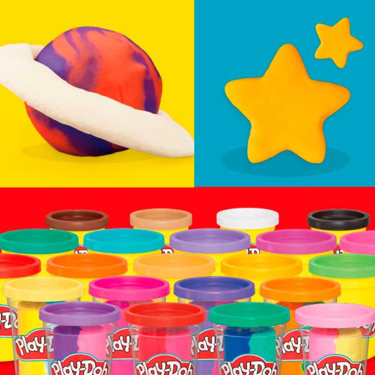 Play-Doh 22-Piece Ultimate Color Variety Dough Set Unisex, 2-3 Years