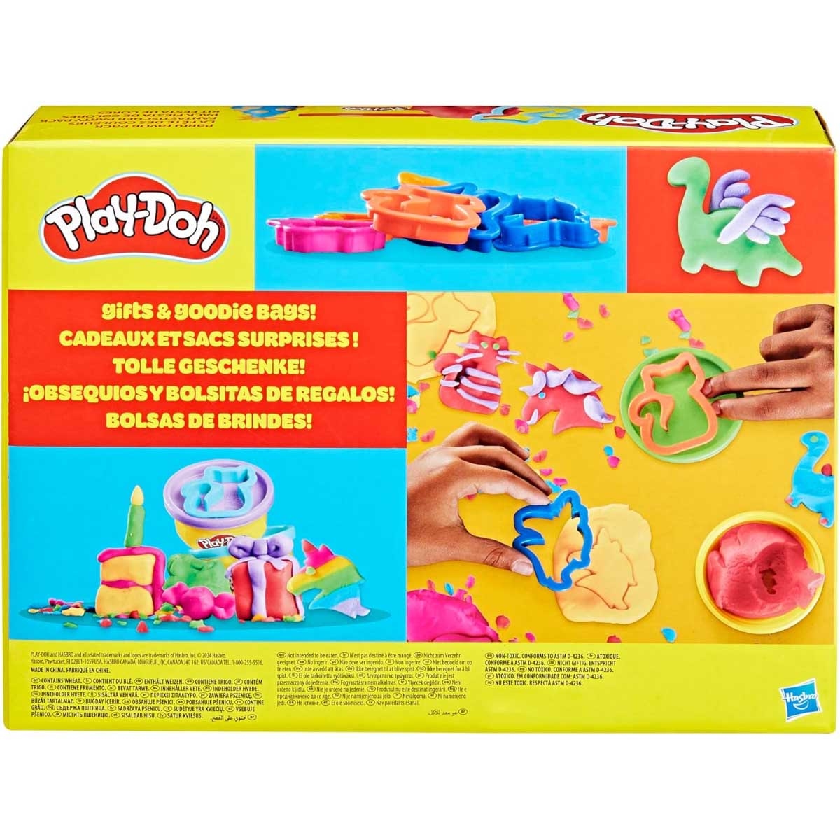 Play-Doh 24-Piece Party Favor Set Unisex, 3-4 Years