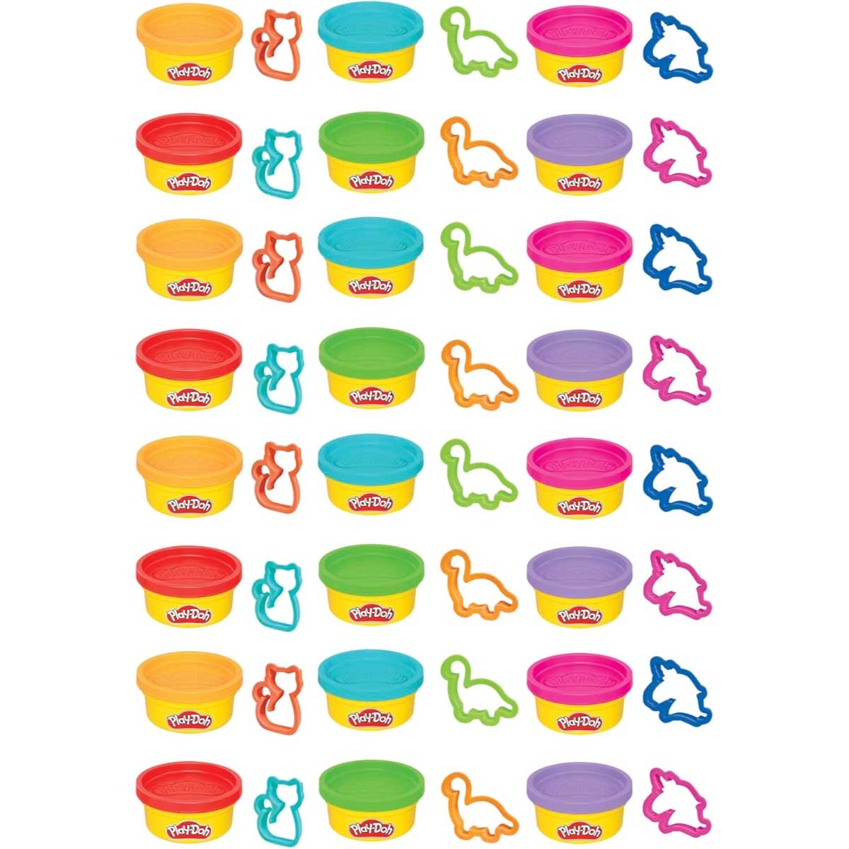 Play-Doh 24-Piece Party Favor Set Unisex, 3-4 Years