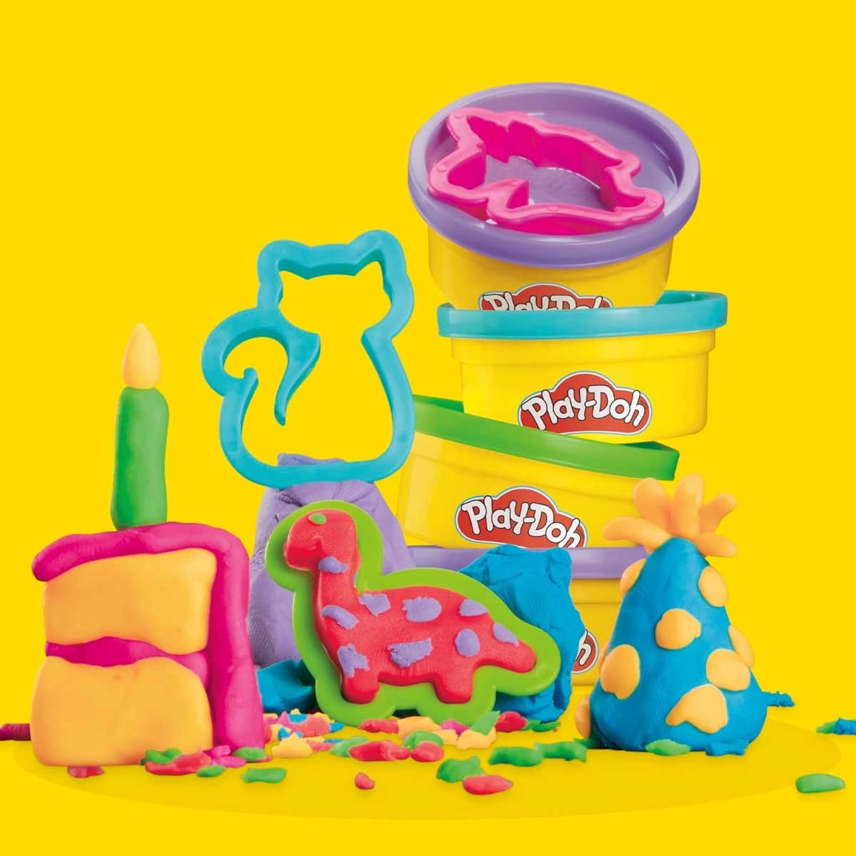 Play-Doh 24-Piece Party Favor Set Unisex, 3-4 Years