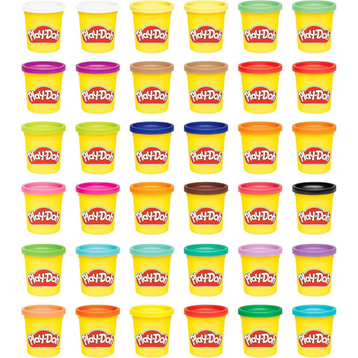 Play-Doh 36-Piece Mega Pack Modeling Clay Set Unisex, 3-4 Years