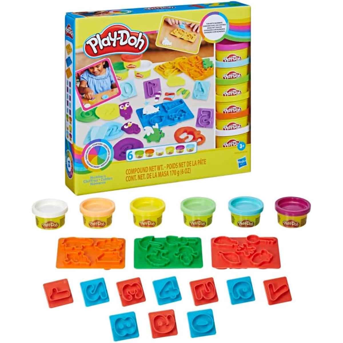 Play-Doh Assorted Fundamentals Dough Playset Unisex, 3-4 Years