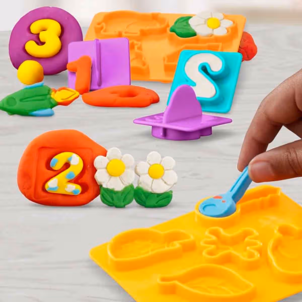 Play-Doh Assorted Fundamentals Dough Playset Unisex, 3-4 Years