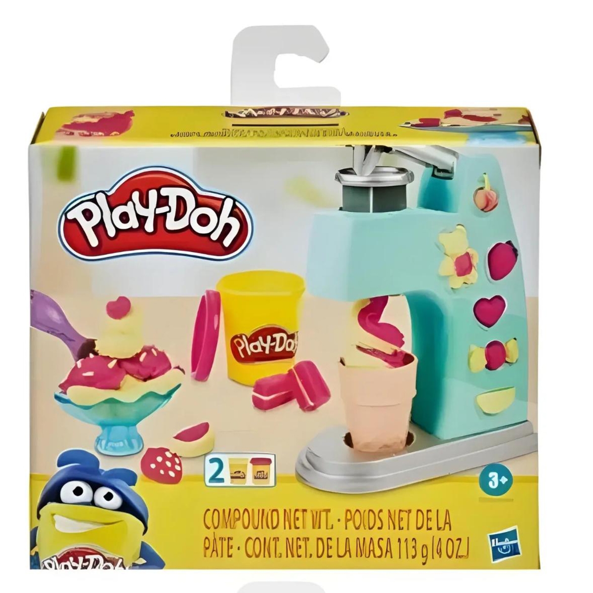 Play-Doh Assorted Mini Classic Fun Factory Shape Making Toy with 2 Non-Toxic Colors Unisex, 3-4 Years