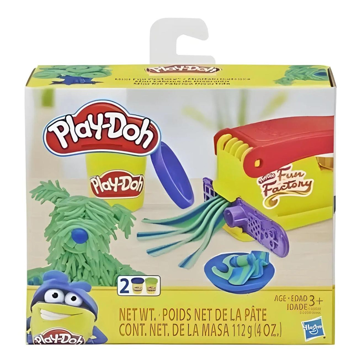 Play-Doh Assorted Mini Classic Fun Factory Shape Making Toy with 2 Non-Toxic Colors Unisex, 3-4 Years