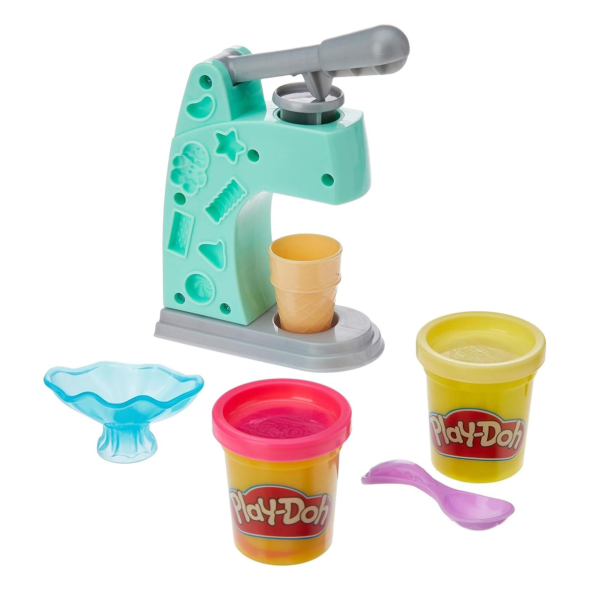 Play-Doh Assorted Mini Classic Fun Factory Shape Making Toy with 2 Non-Toxic Colors Unisex, 3-4 Years