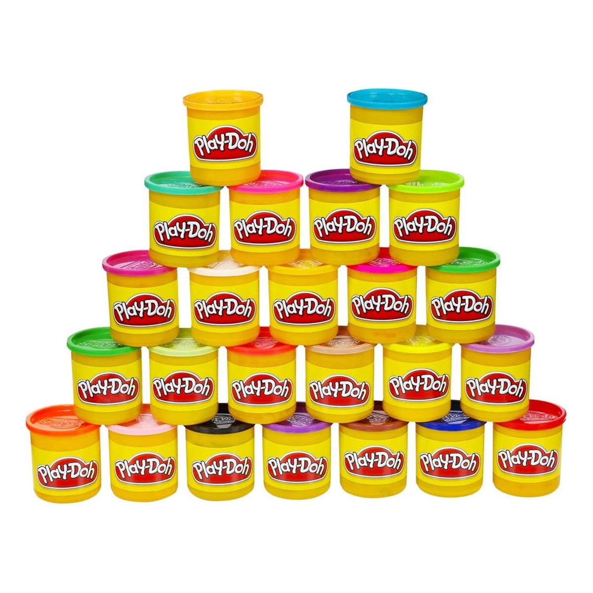 Play-Doh Assorted Modeling Compound Clay Unisex, 3-4 Years, Pack of 24