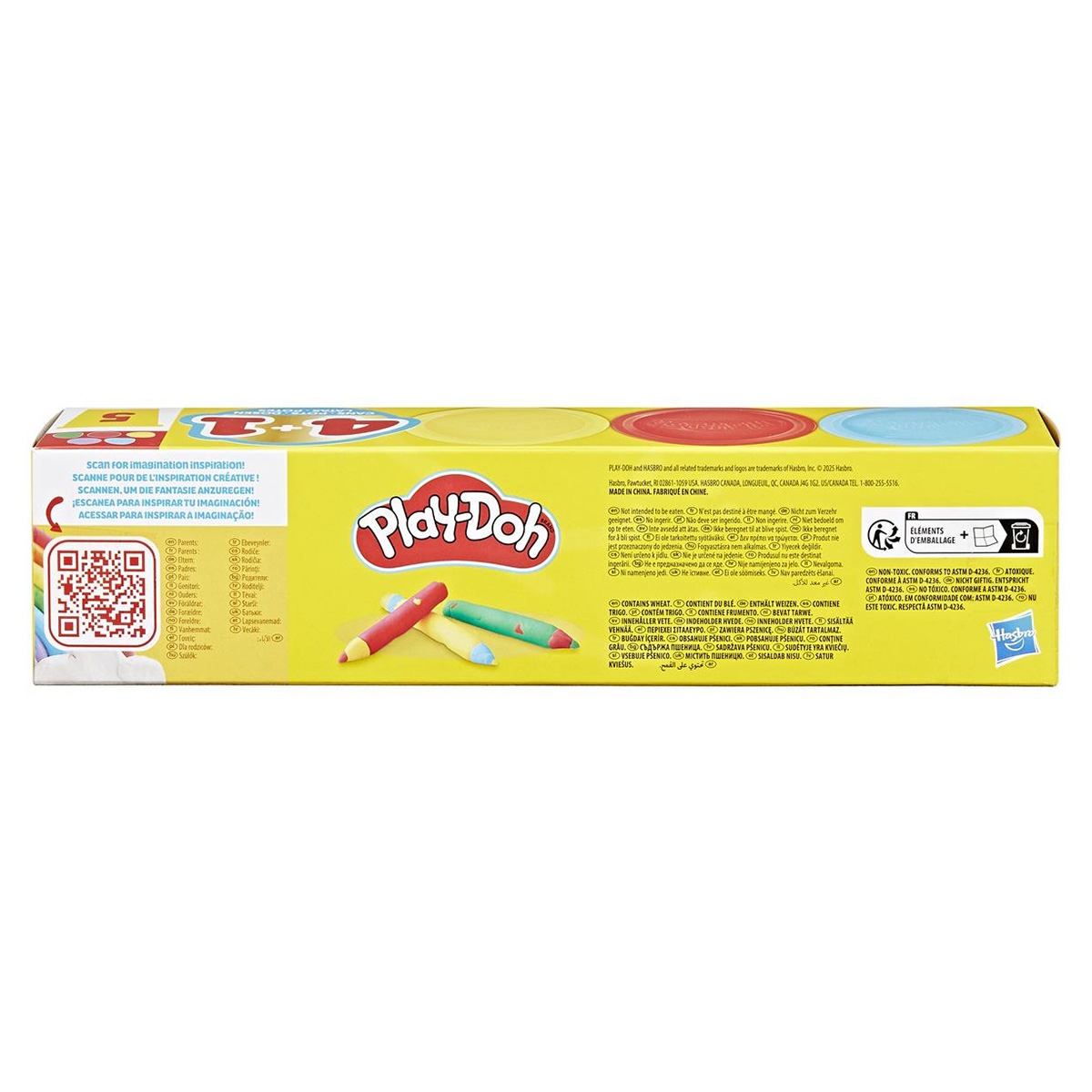 Play-Doh Back to School Dough Set Unisex, 3-4 Years, Pack of 5