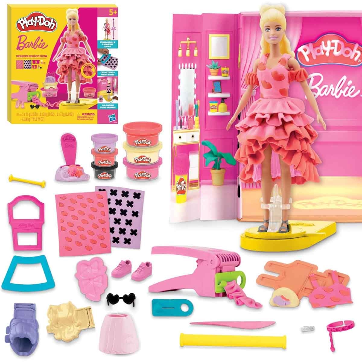 Play-Doh Barbie Fashion Show Playset Girls, 5-7 Years