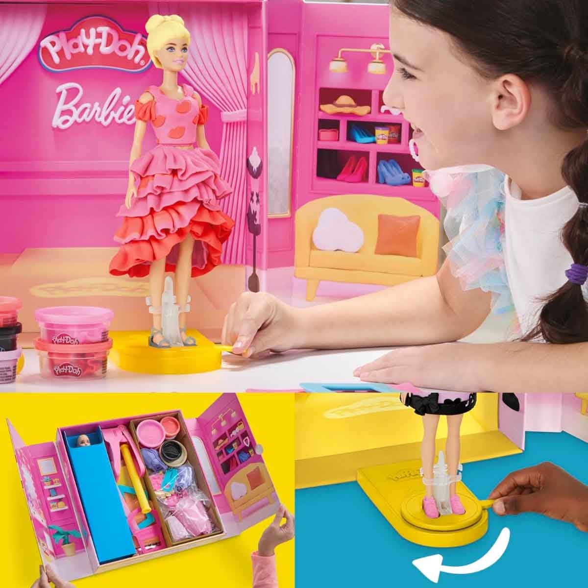 Play-Doh Barbie Fashion Show Playset Girls, 5-7 Years