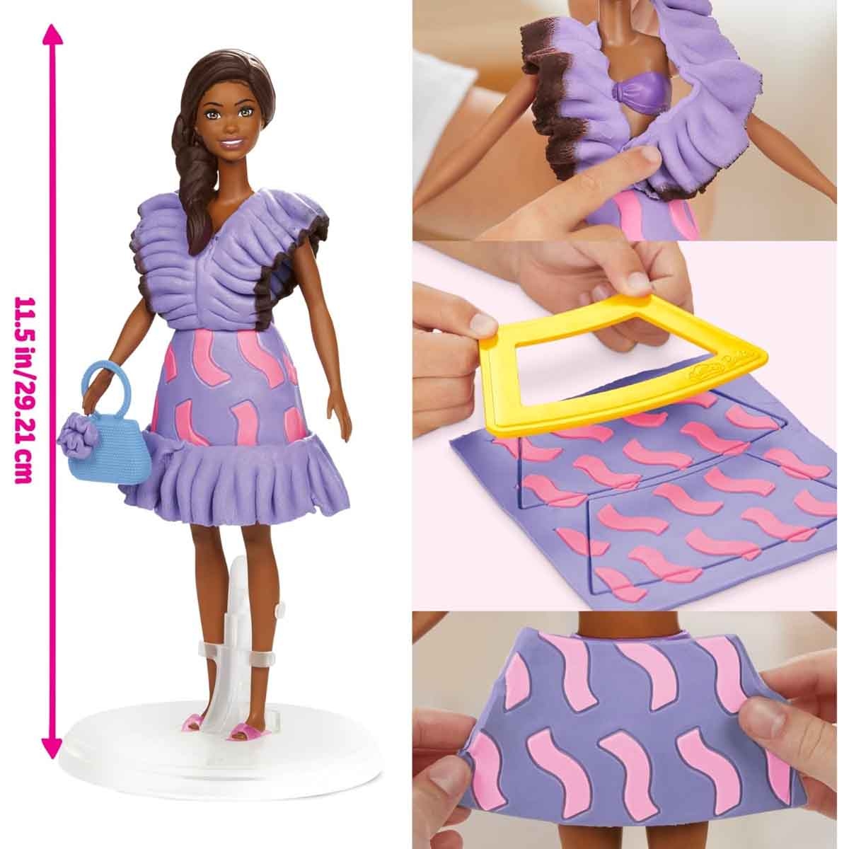 Play-Doh Barbie Fashionista Ruffles Dollset Girls, 5-7 Years
