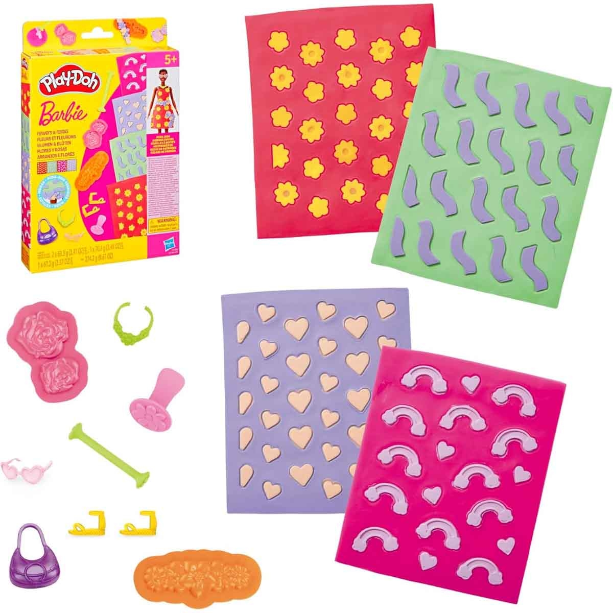 Play-Doh Barbie Flowers & Blossoms Accessory Pack Girls, 5-7 Years