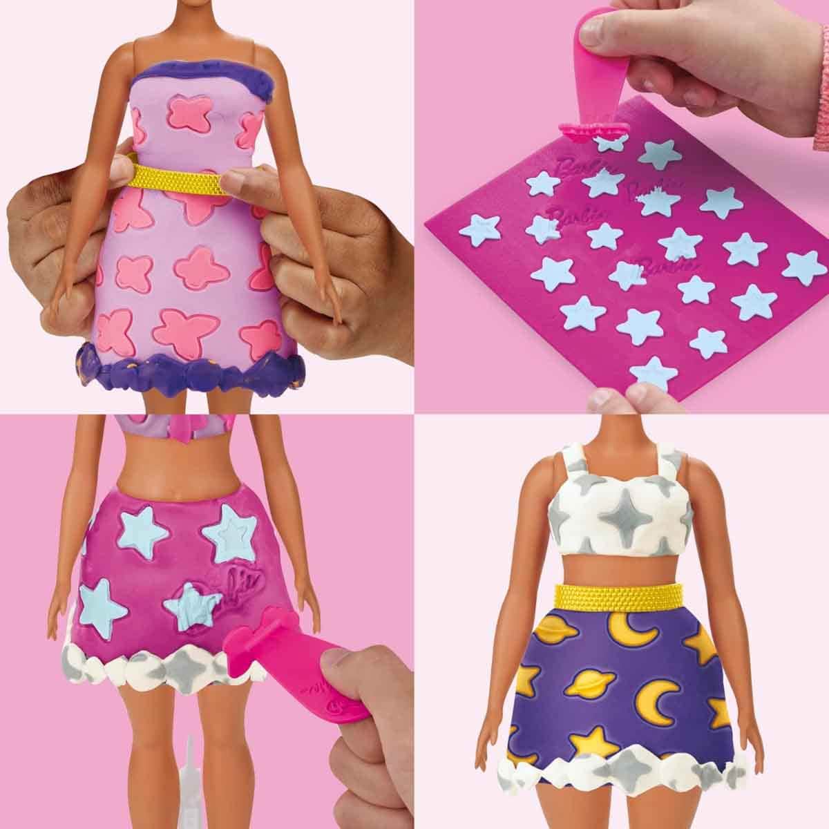 Play-Doh Barbie Glitter & Gemstones Accessory Pack Girls, 5-7 Years