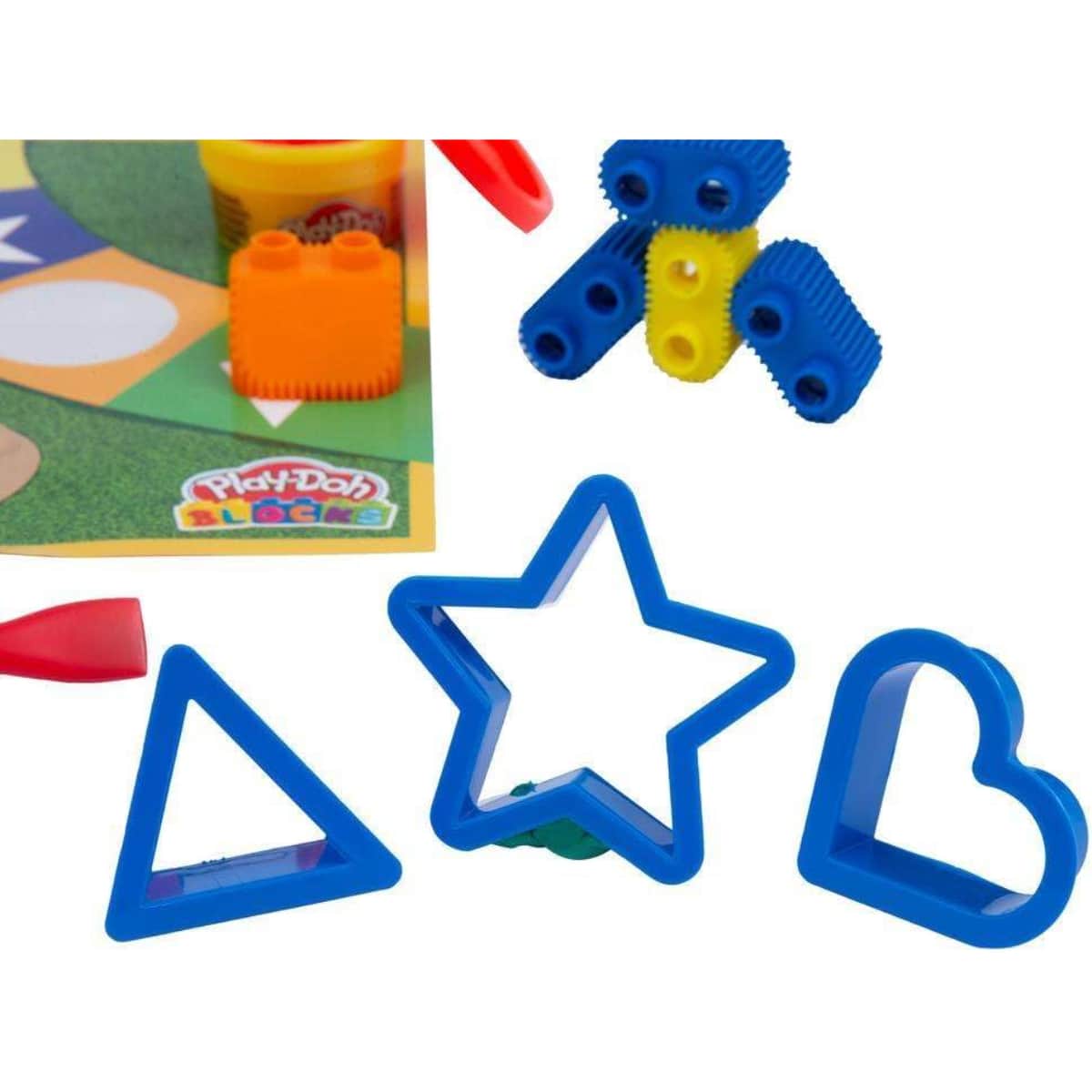 Play-Doh Colours & Shapes Blocks Activity Set Unisex, 3-4 Years