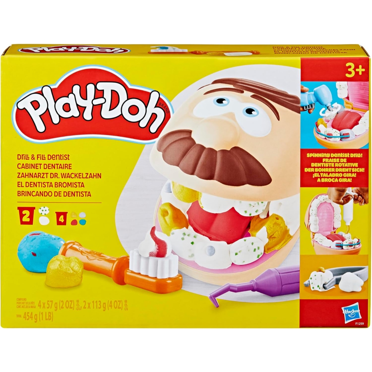 Play-Doh Drill 'n Fill Dentist Playset Unisex, 3-4 Years