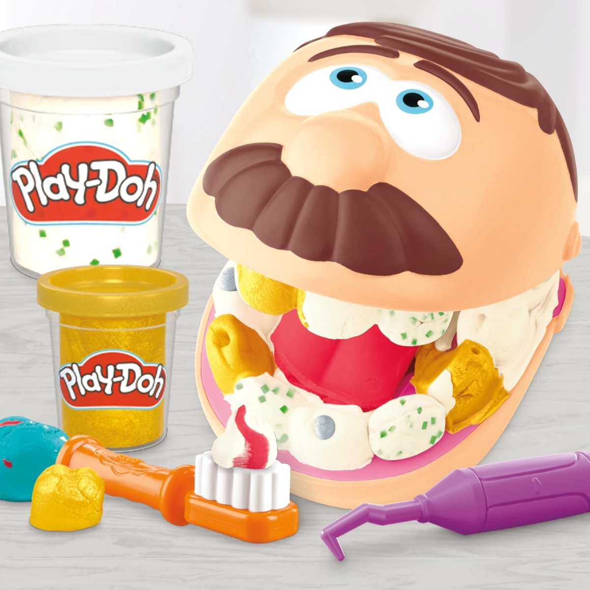 Play-Doh Drill 'n Fill Dentist Playset Unisex, 3-4 Years
