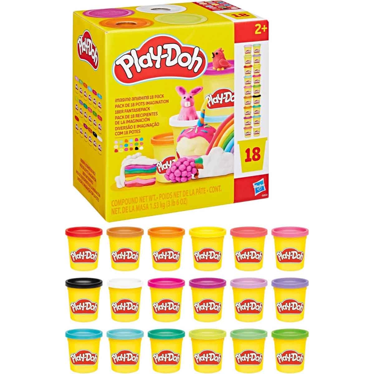 Play-Doh Fantasy Clay Playset Unisex, 3-4 Years, Pack of 18
